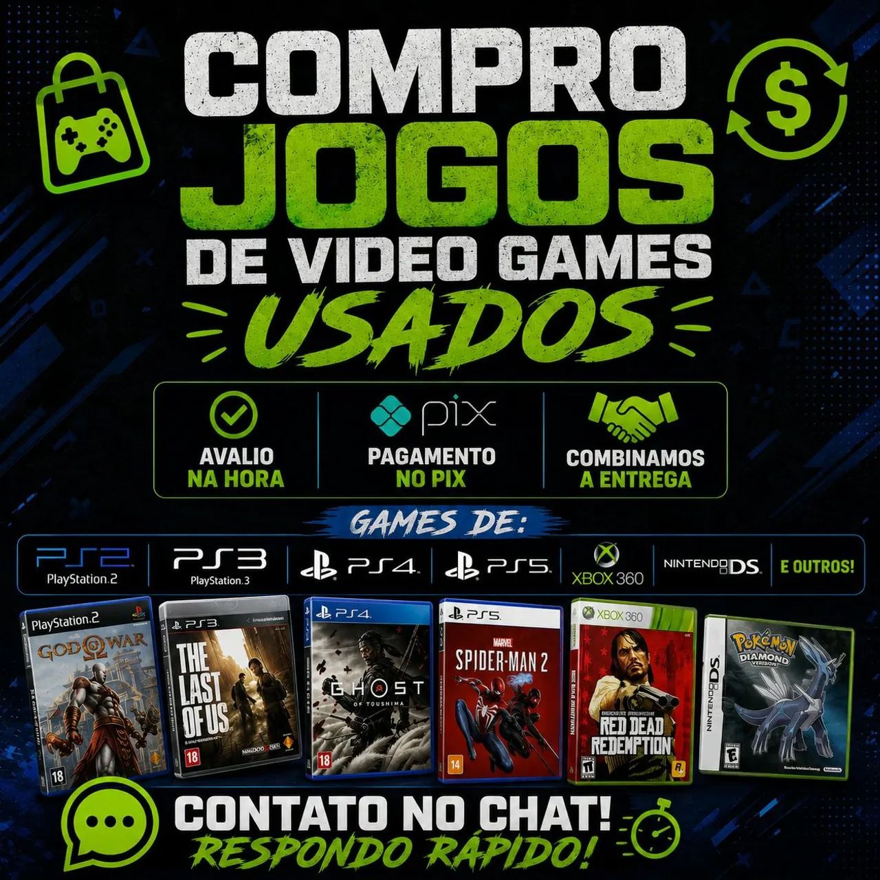 Jogos PS3, PS4, Xbox 360, etc