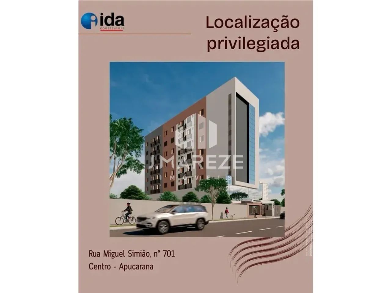 Lançamento Apartamentos Studio Edificio Macapá Centro Apuracana - Foto 3