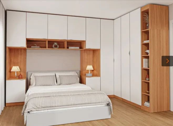 GUARDA ROUPA COMPLETO COM CASA E COLCHÃO
