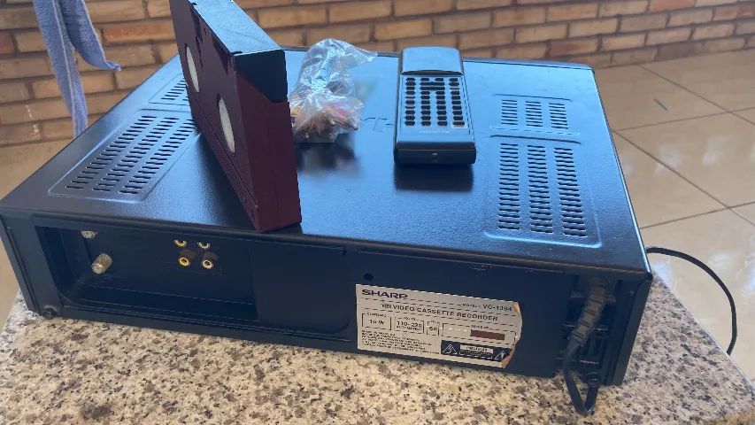 VIDEO CASSET SHARP 4 CABEÇAS