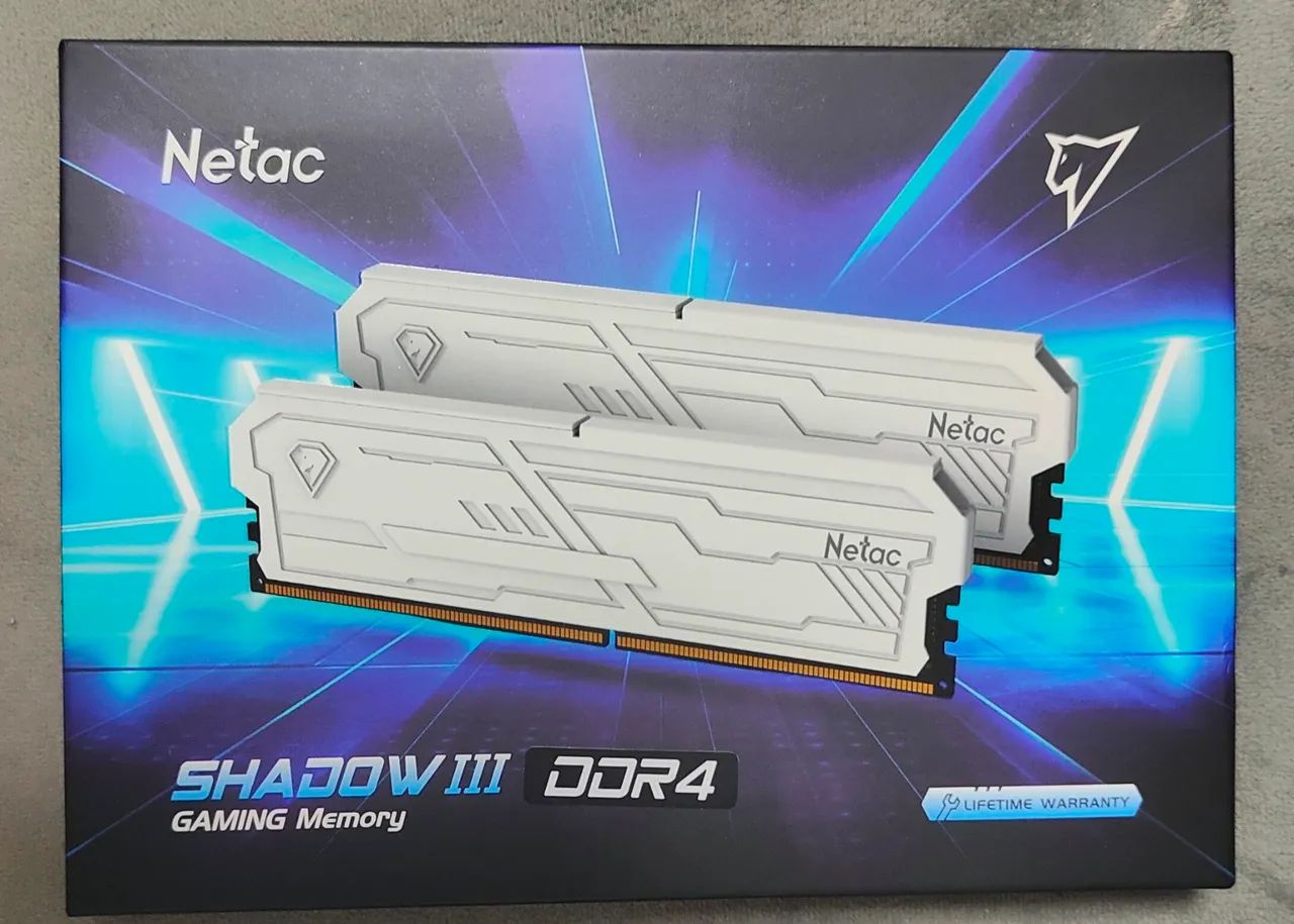 Memória ram ddr4 netac 