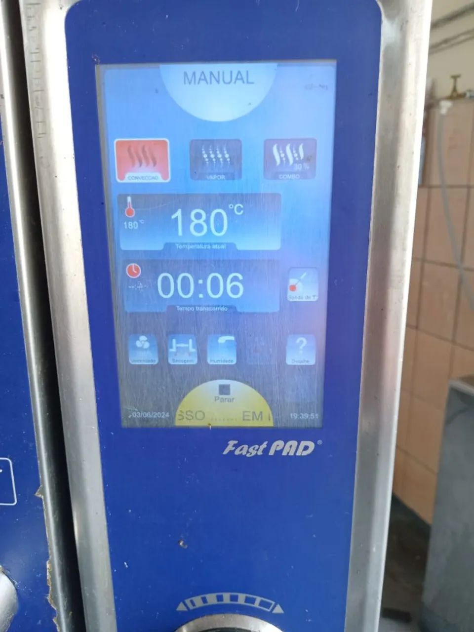 Forno combinado eletrico 