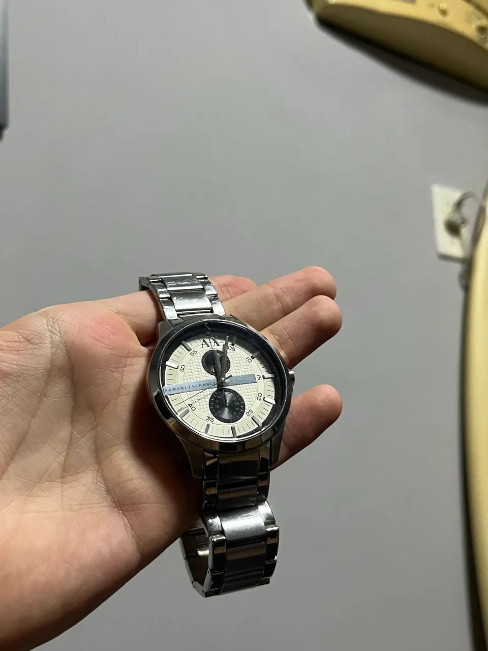 Relógio Armani Exchange Masculino Aço Inox - Foto 4