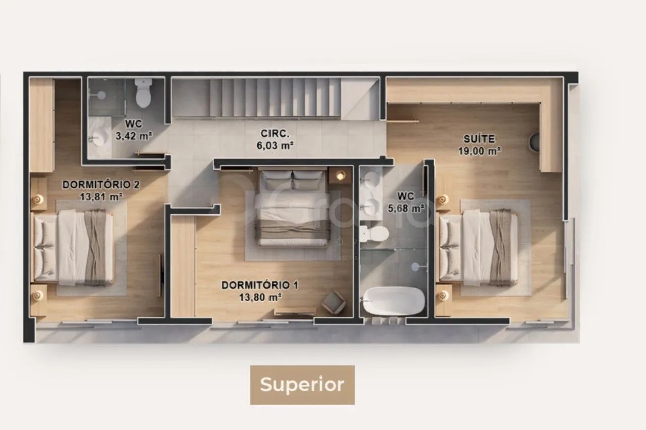 Casa de 155m² com 3 quartos em Itaguaçu - Foto 4