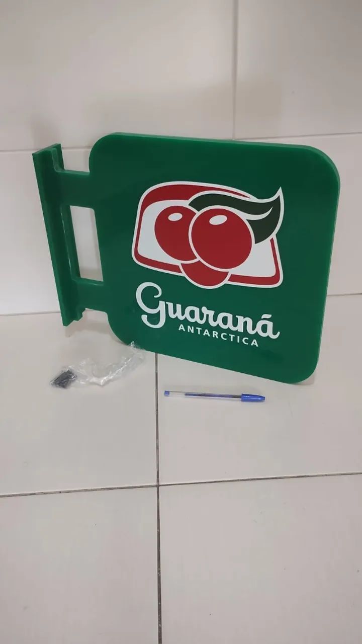 Placa com Logo Guaraná Antarctica - Foto 2