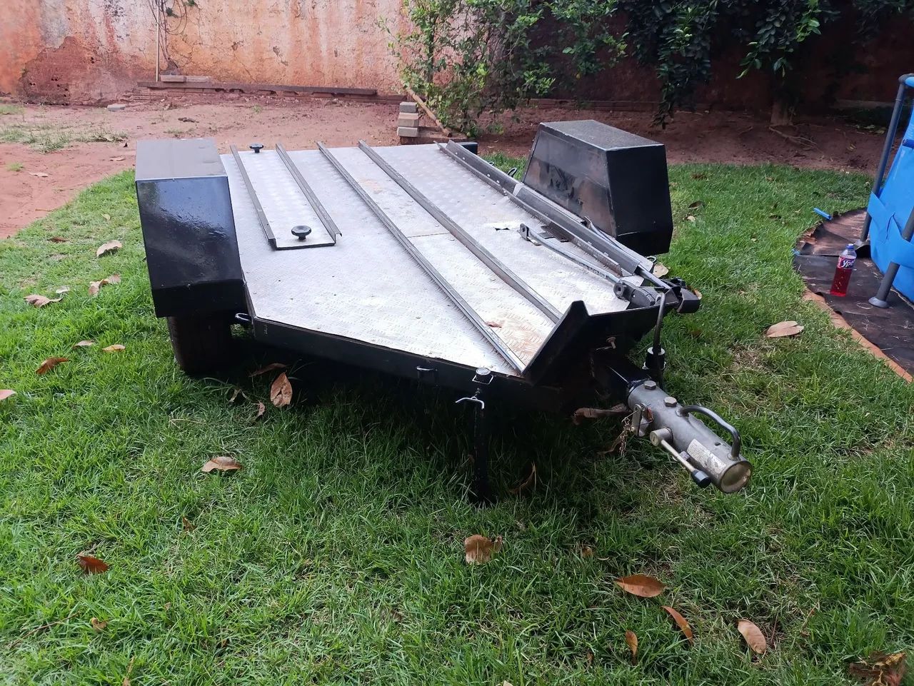 Carretinha para transporte de  Motos e Bicicleta - Foto 4
