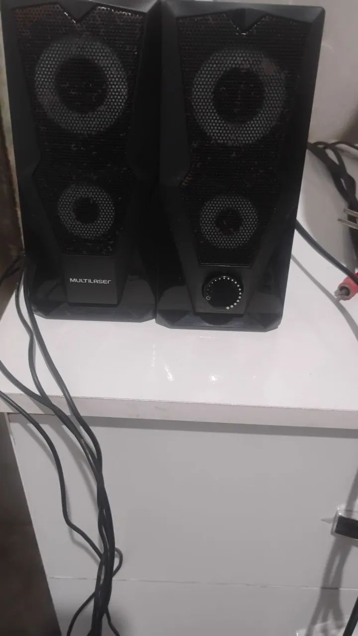 Caixinha de som para Pc Multilaser 
