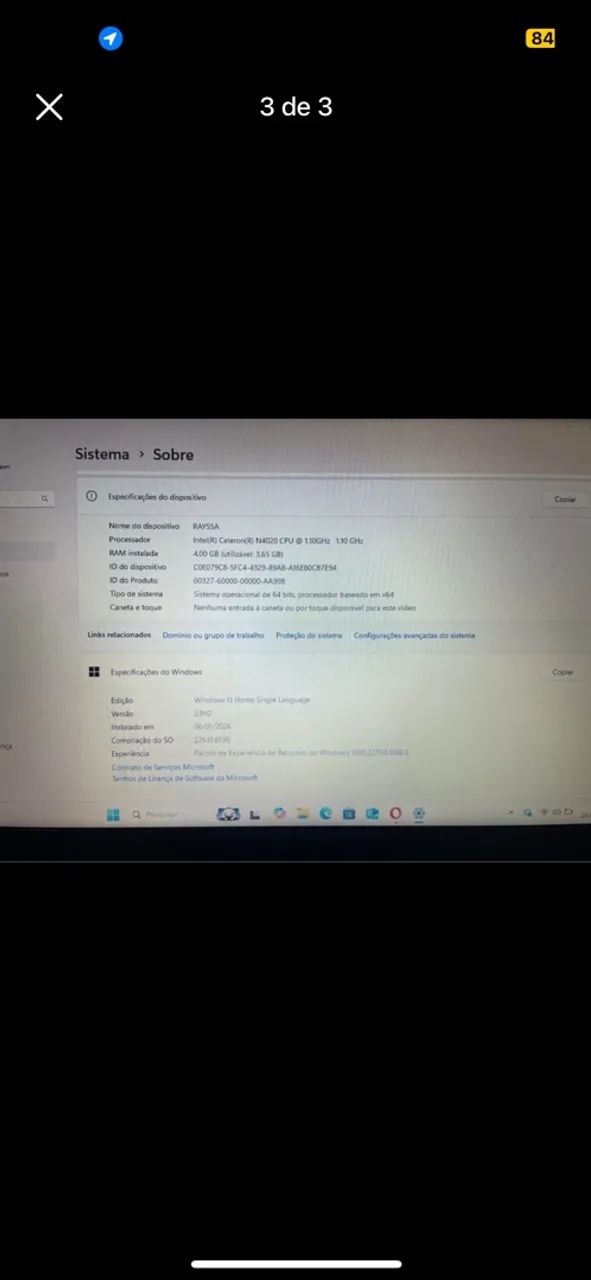 NOTEBOOK LENOVO - Foto 3