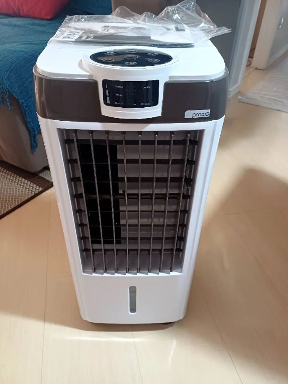 Climatizador de ar com display digital