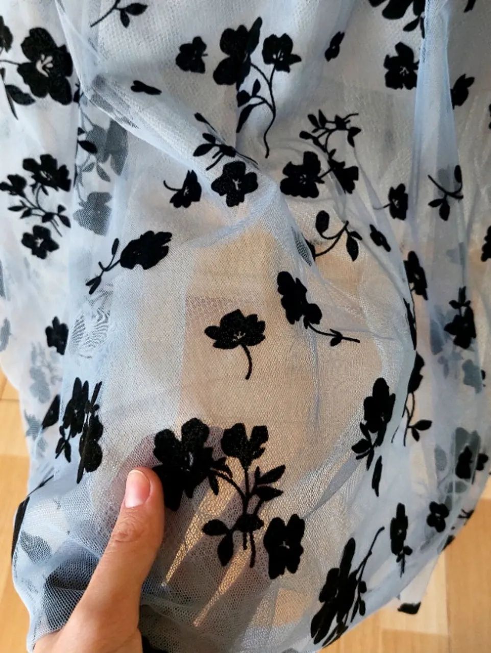 Saia floral midi - Foto 2