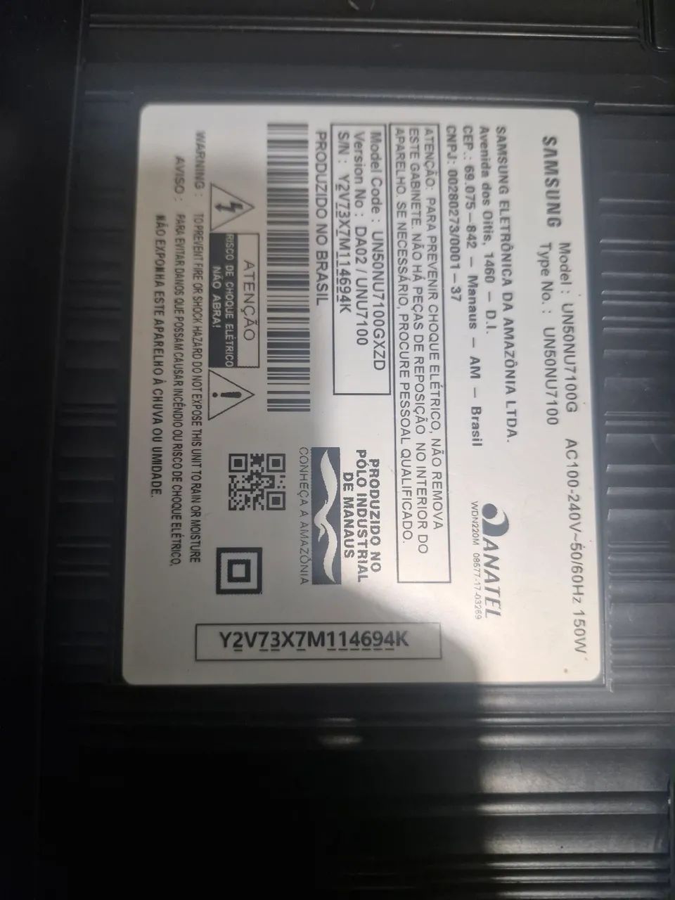 Vendo tv Samsung 50 polegadas 4k  - Foto 3