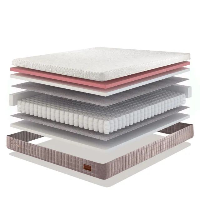 Cama Baú Queen Pilati Flat + Colchão Prime Plush Queen - Foto 4