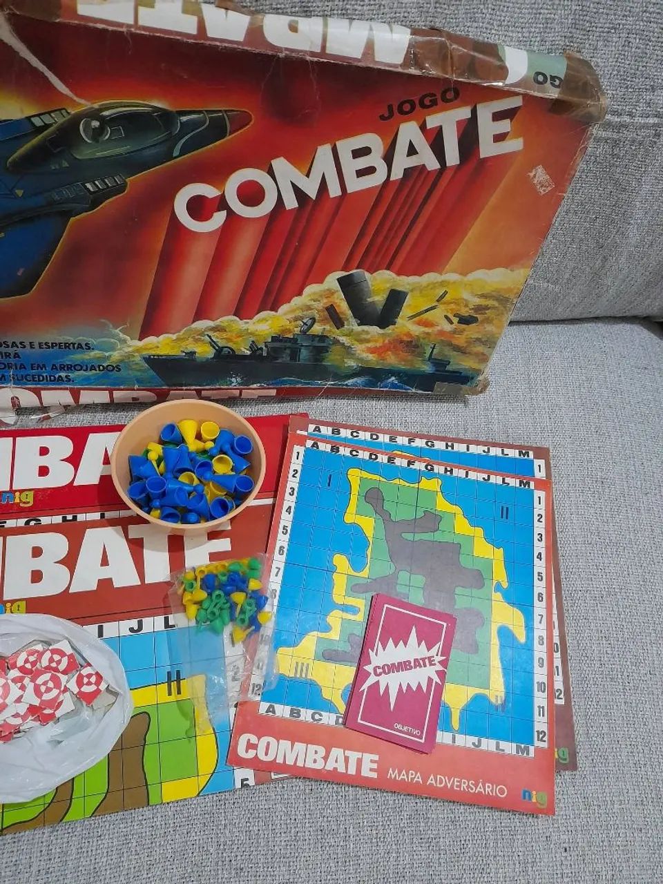 Jogo Combate da Nig anos 80 - Foto 4