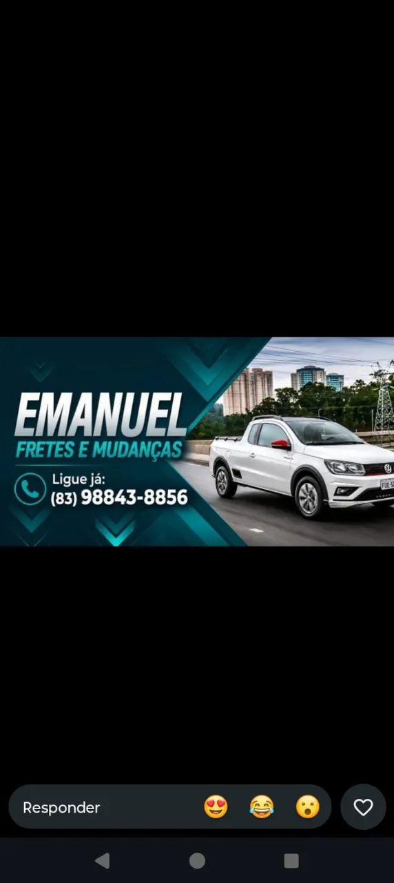 Frete rápido e seguro 