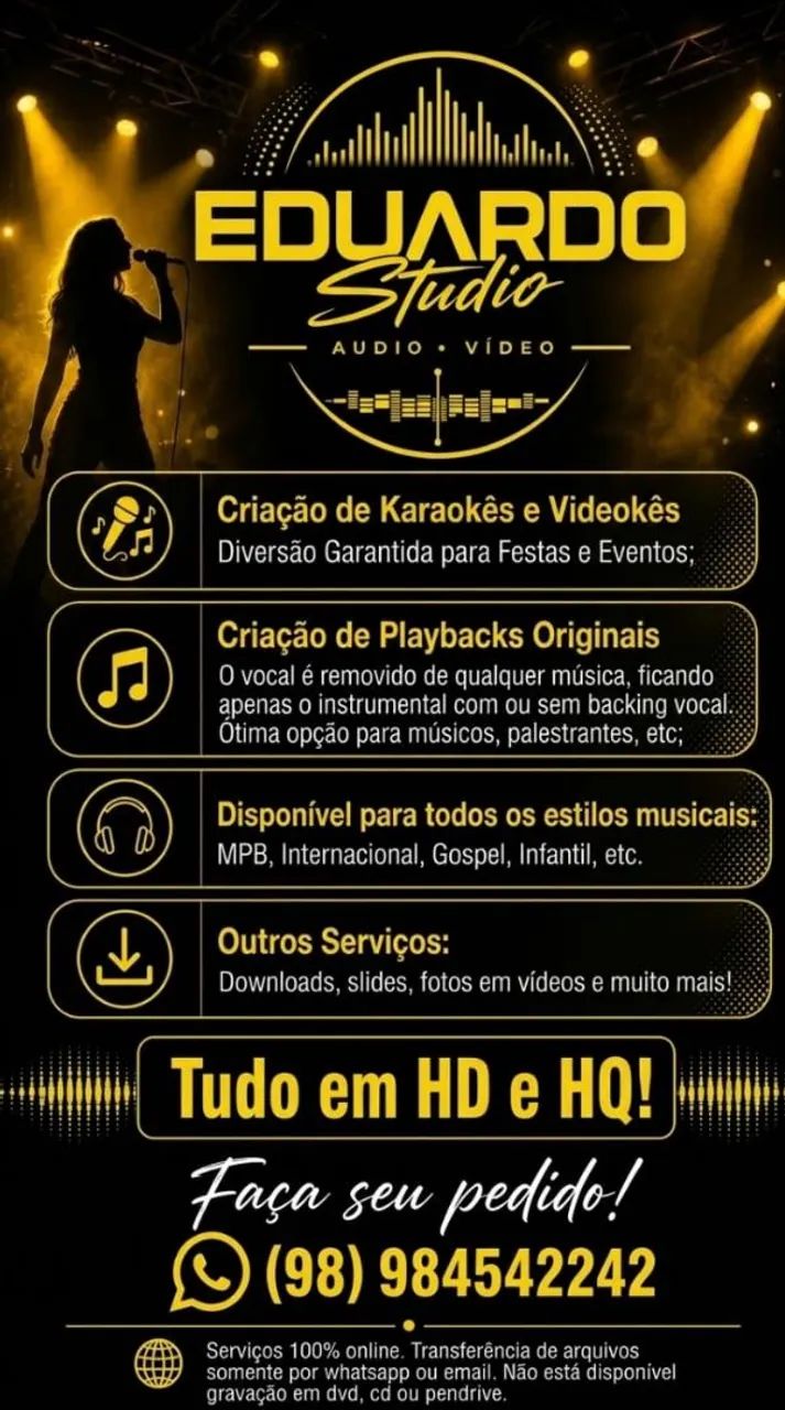 Serviços de Áudio e vídeo 