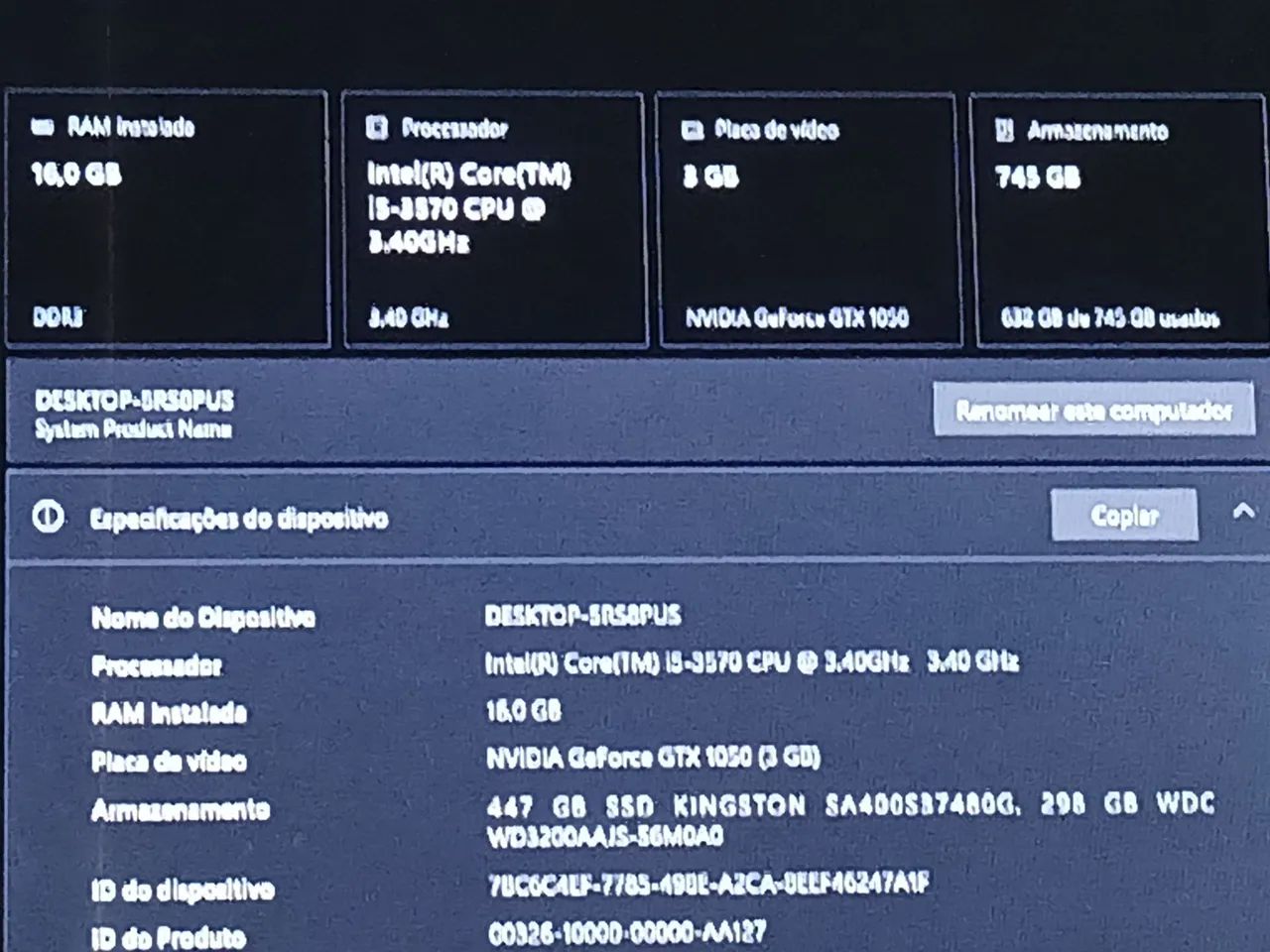 Pc gamer+s10e trocando troco Nintendo switch, ps4,Xbox one  - Foto 3