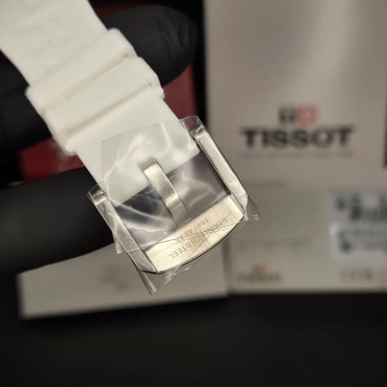 Tissot PRX 40mm Quartz (Branco Full) - NOVO  - Foto 5