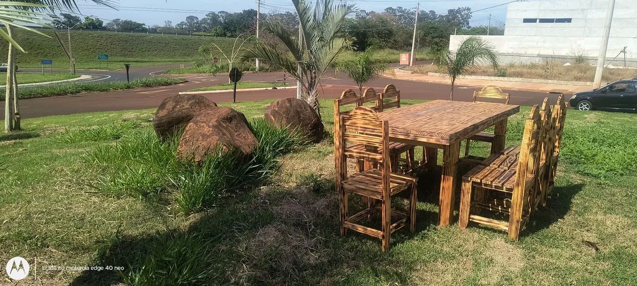 Mesa Rustica de madeira pinus  - Foto 2
