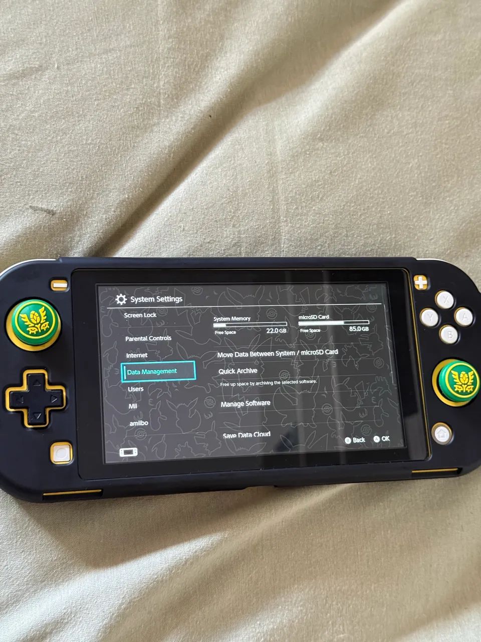 (LEIA) Nintendo Switch Lite Desbloq. 256 gb - Foto 2