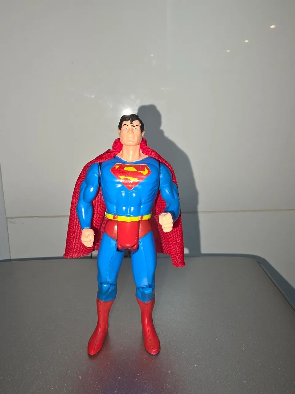 BONECO SUPER POWERS SUPERMAN ESTRELA COMPLETO ORIGINAL ANOS 80