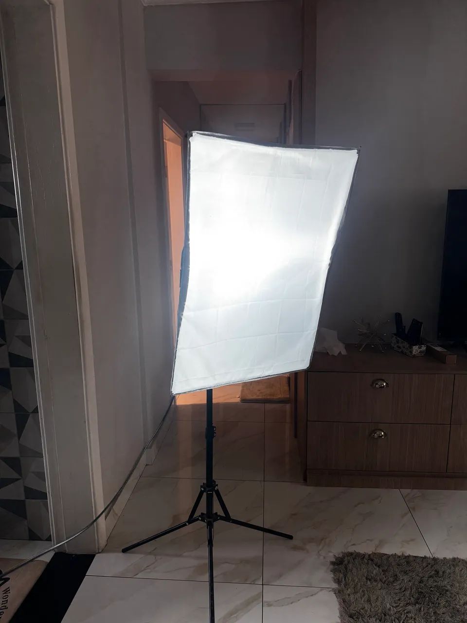 Softbox retangular para iluminação fotográfica e de vídeo - Foto 3