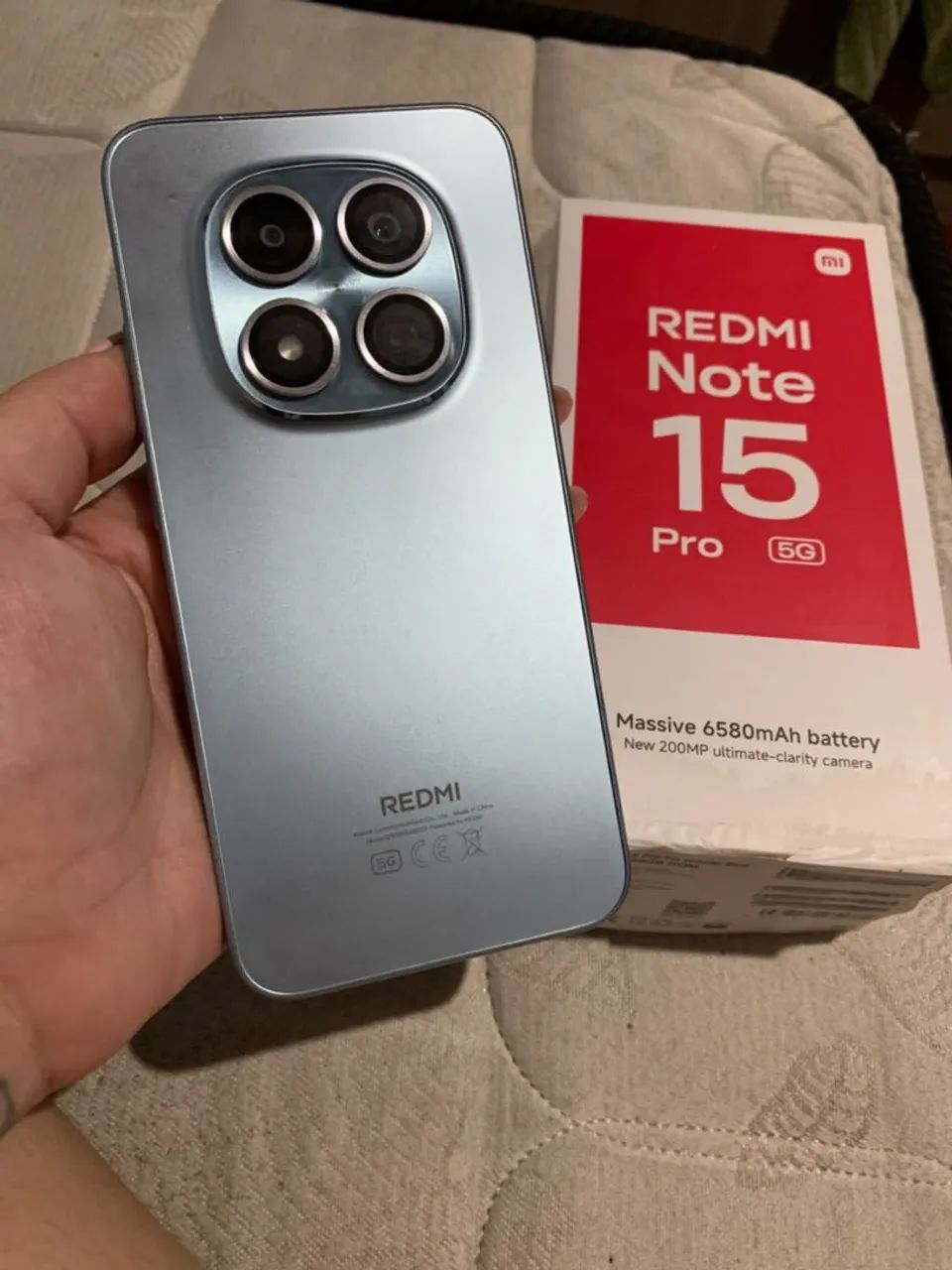REDMI NOTE 15 PRO 5G - 256/8 - IMPECÁVEL! - Foto 4
