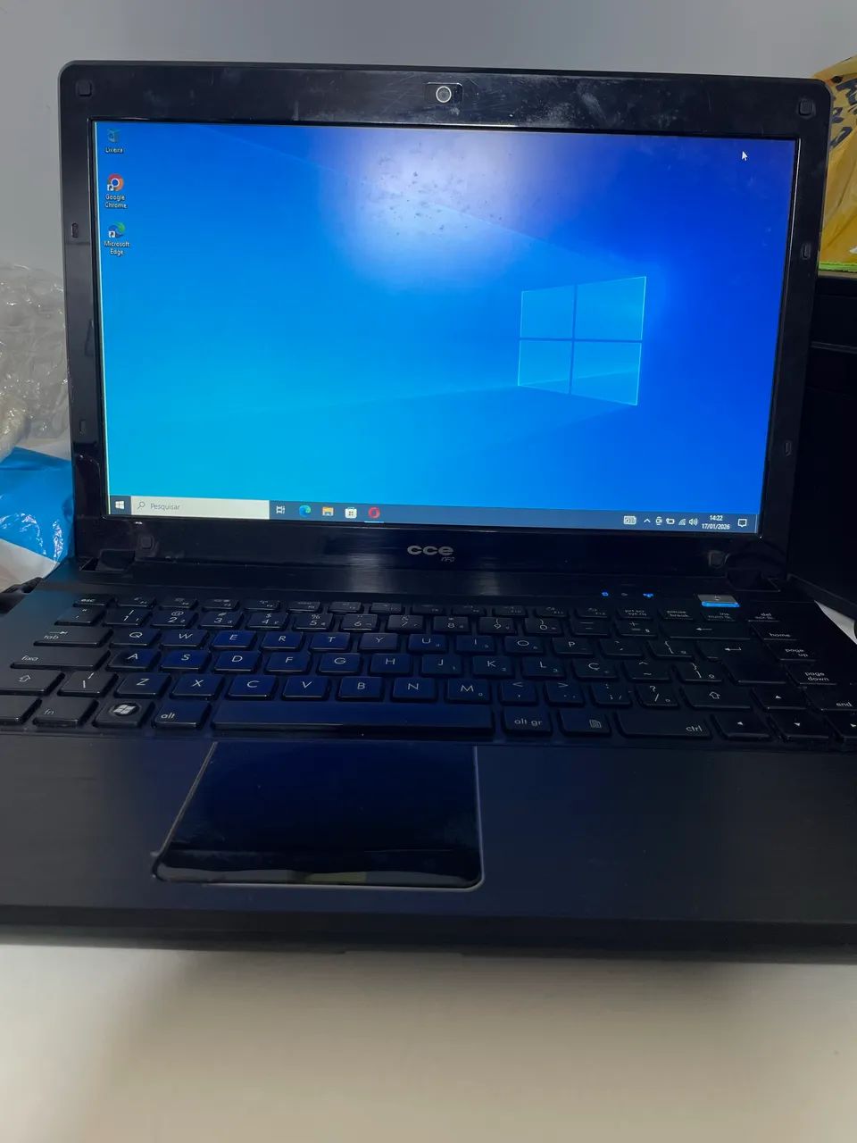 Notebook CCE antigo funcionando (leia a descrição) - Foto 4