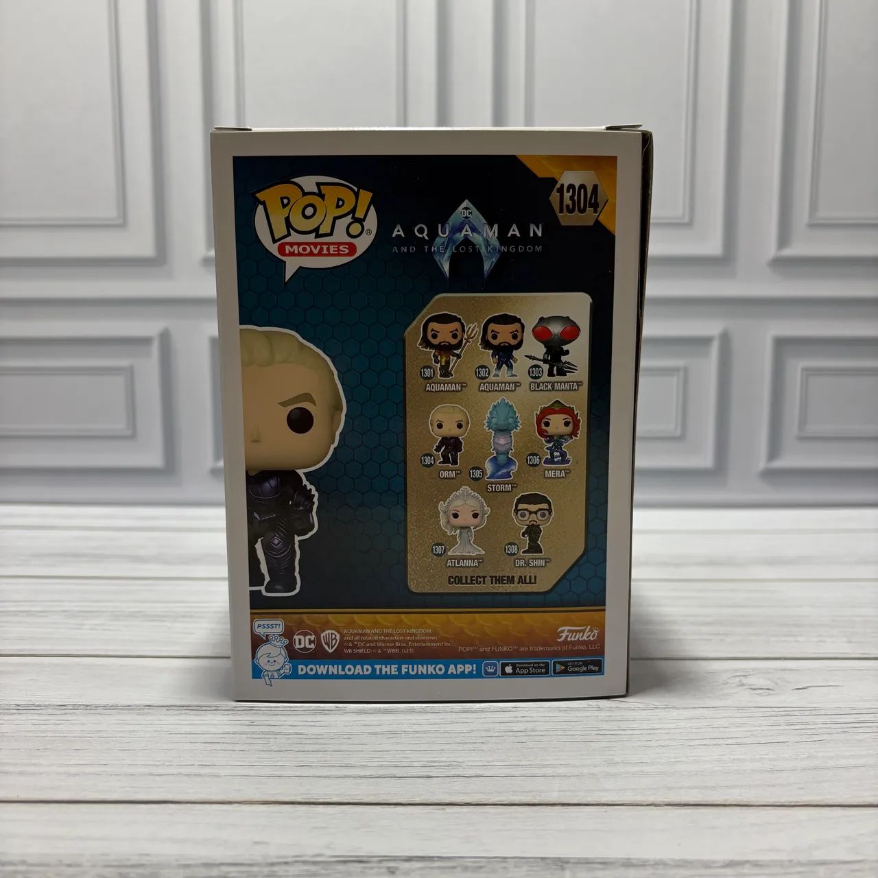 Funko Pop! Orm Aquaman 1304 Original Novo Lacrado - Foto 3