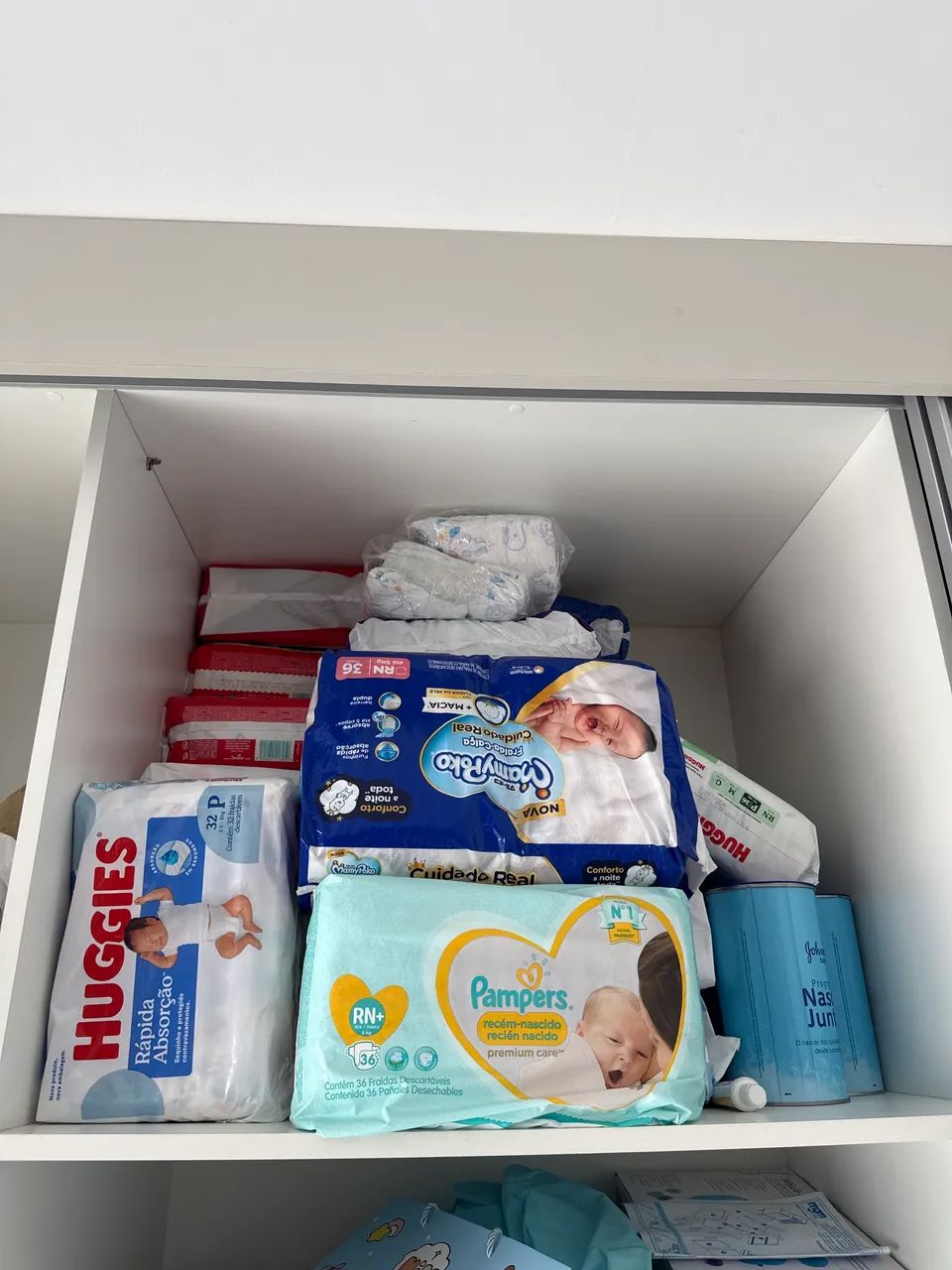 Fraldas Huggies rn recém nascido com indicador de xixi  - Foto 2