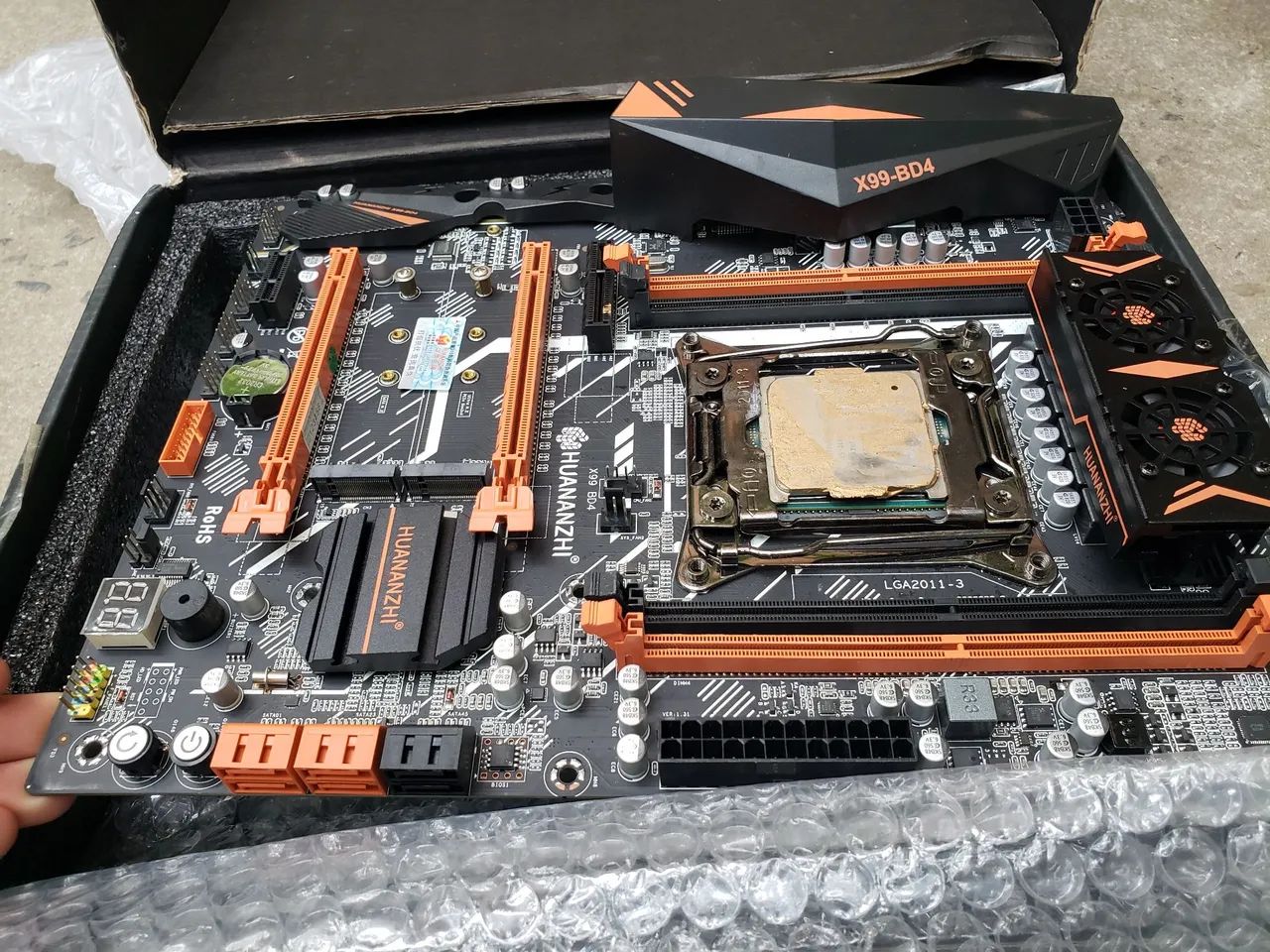 Kit Placa-Mãe X99 + Xeon E5-2680 v4 Huananzhi - Foto 2