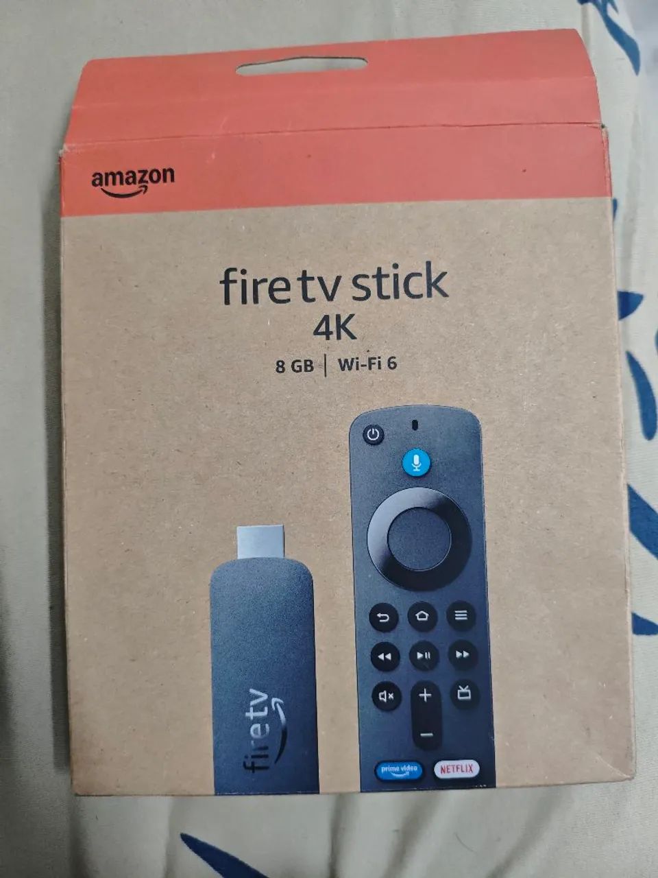 Fire stick Amazon 4k (NOVO, ABERTO SOMENTE PARA TESTE)