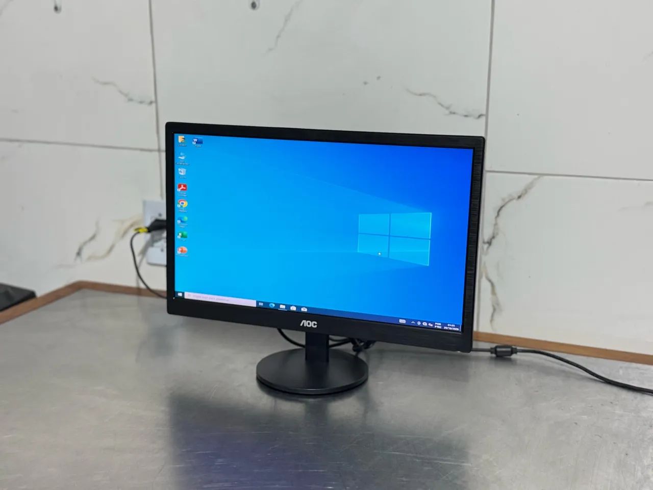 Monitor Aoc 19 Polegadas Seminovo 
