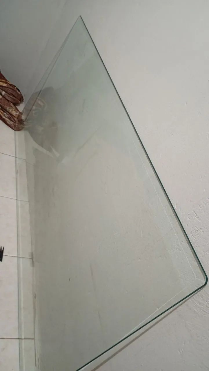 Vidro de mesa, para 4 cadeiras 