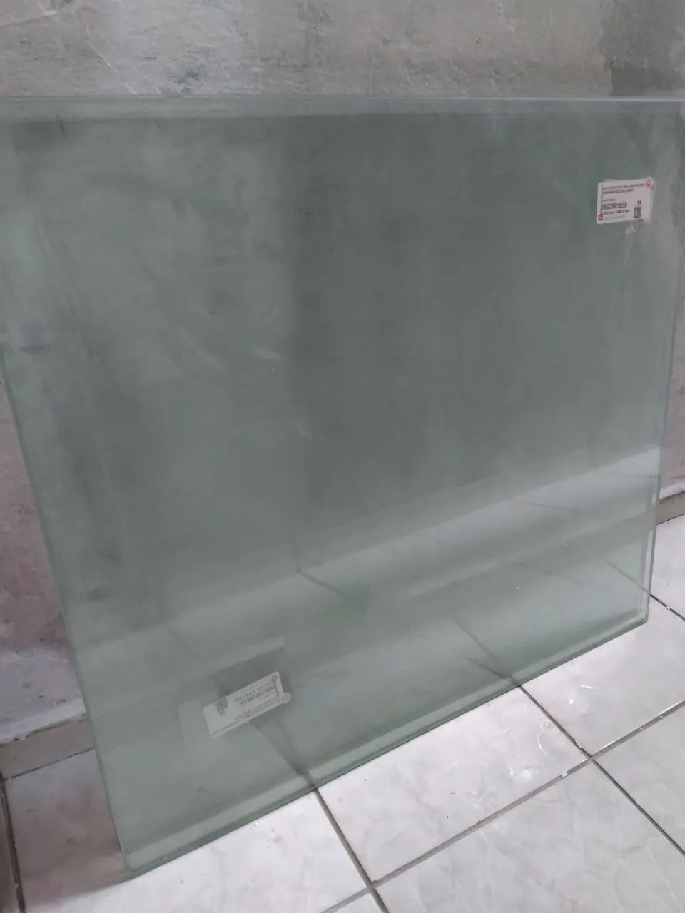 Vidro 82x90 5 peças 8mm - Foto 4