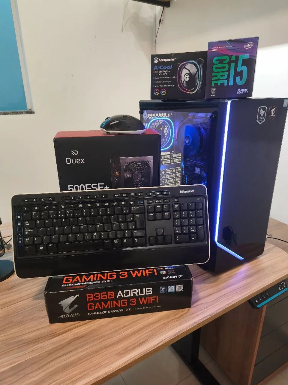 PC gamer Intel i5, 32GB de RAM, 128GB SSD