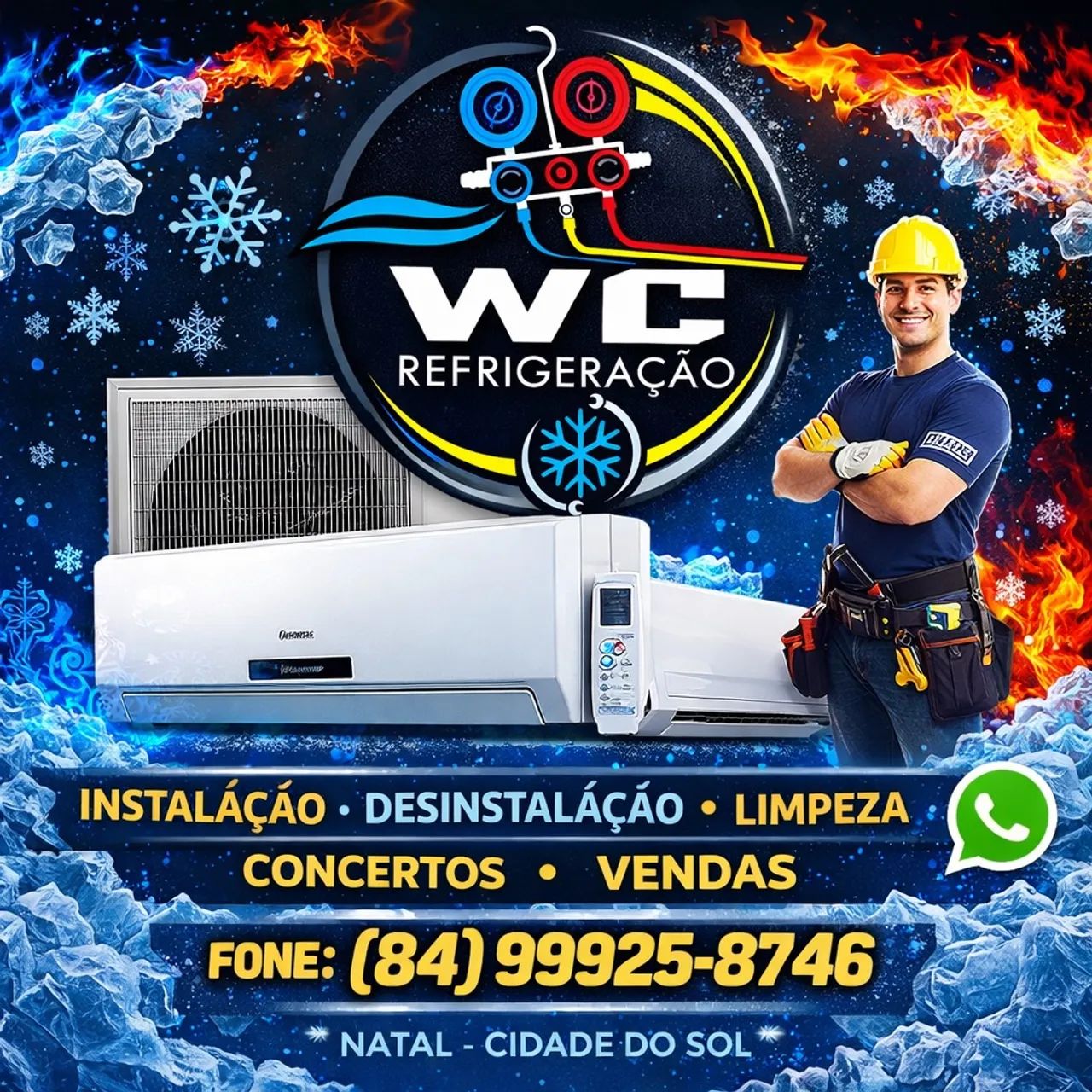 Serviços especializados em ar condicionado split 
