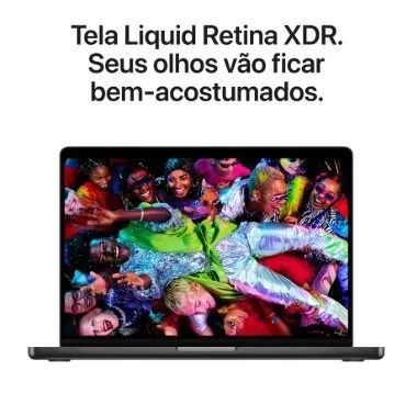 Apple MacBook Pro A3434 MDE14LL (2025) de 14.2" M5 16GB RAM 1TB SSD - Space Black - Foto 4