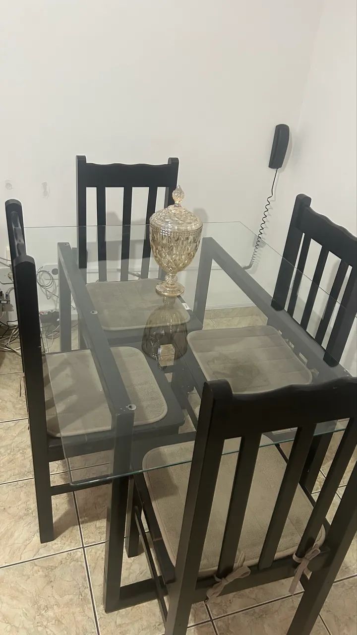 Mesa para sala de jantar e cozinha  - Foto 2