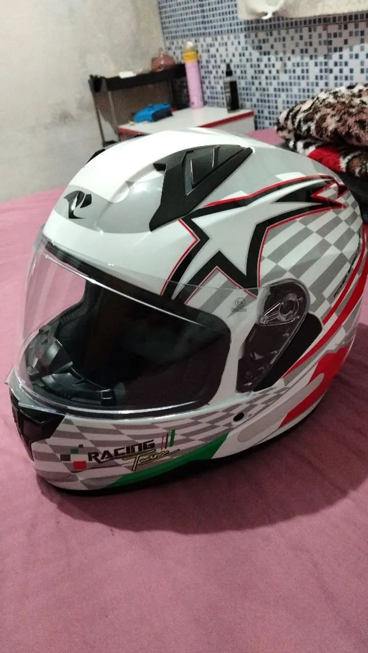capacete race tech - Foto 3