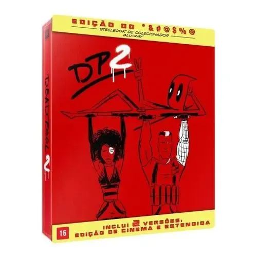 Deadpool 2 - Steelbook - Bluray Lacrado