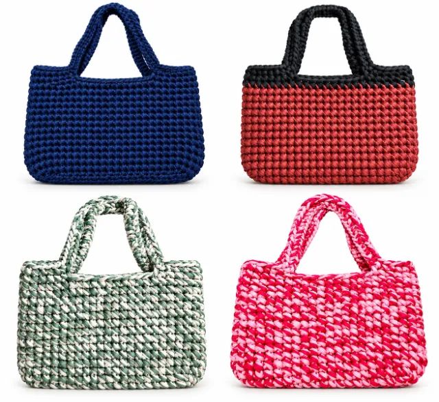 Bolsa Artesanal em Crochê