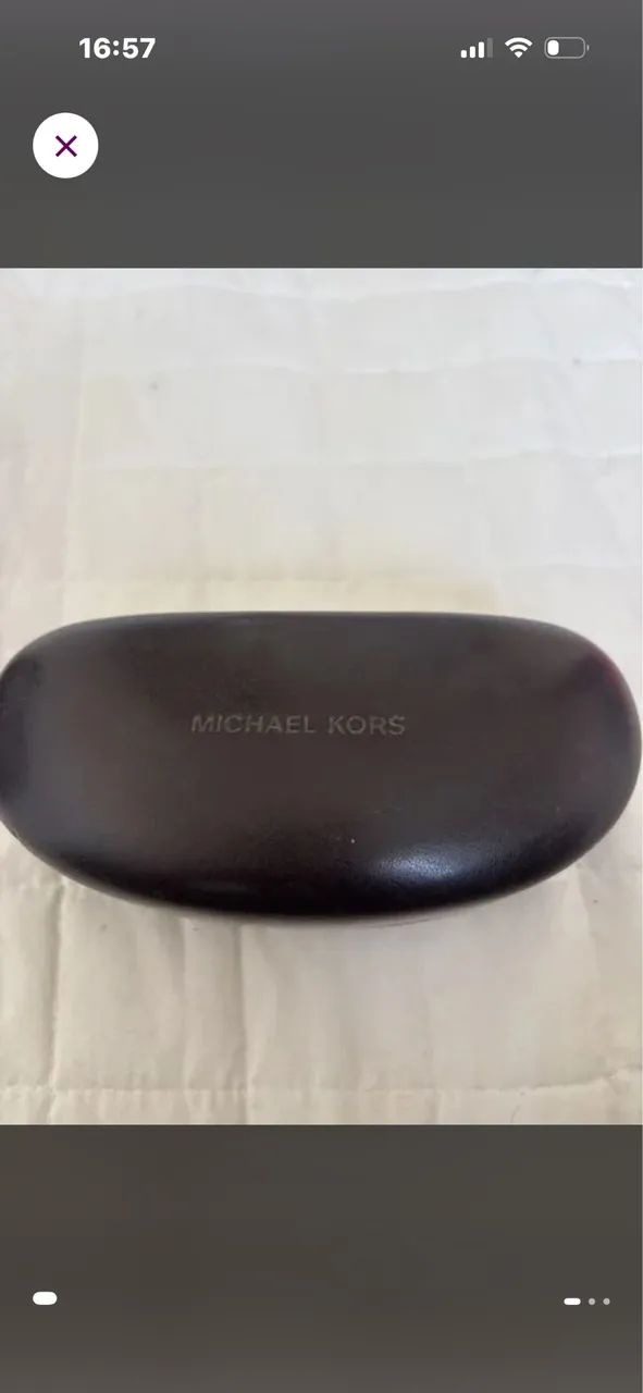 Case de óculos Michael Kors