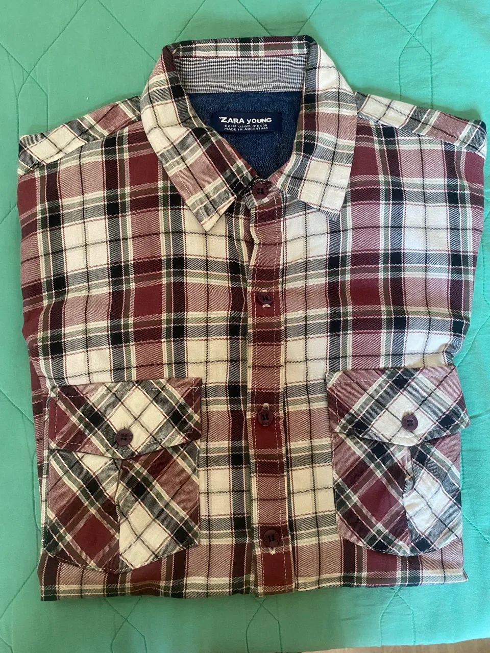 Camisa xadrez zara - Foto 3