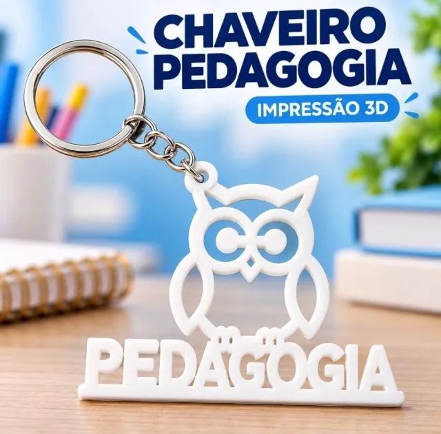 Kit chaveiro Pegadogia 