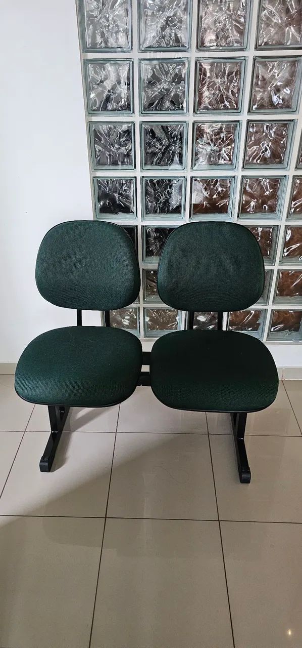 Cadeira dupla escritório 