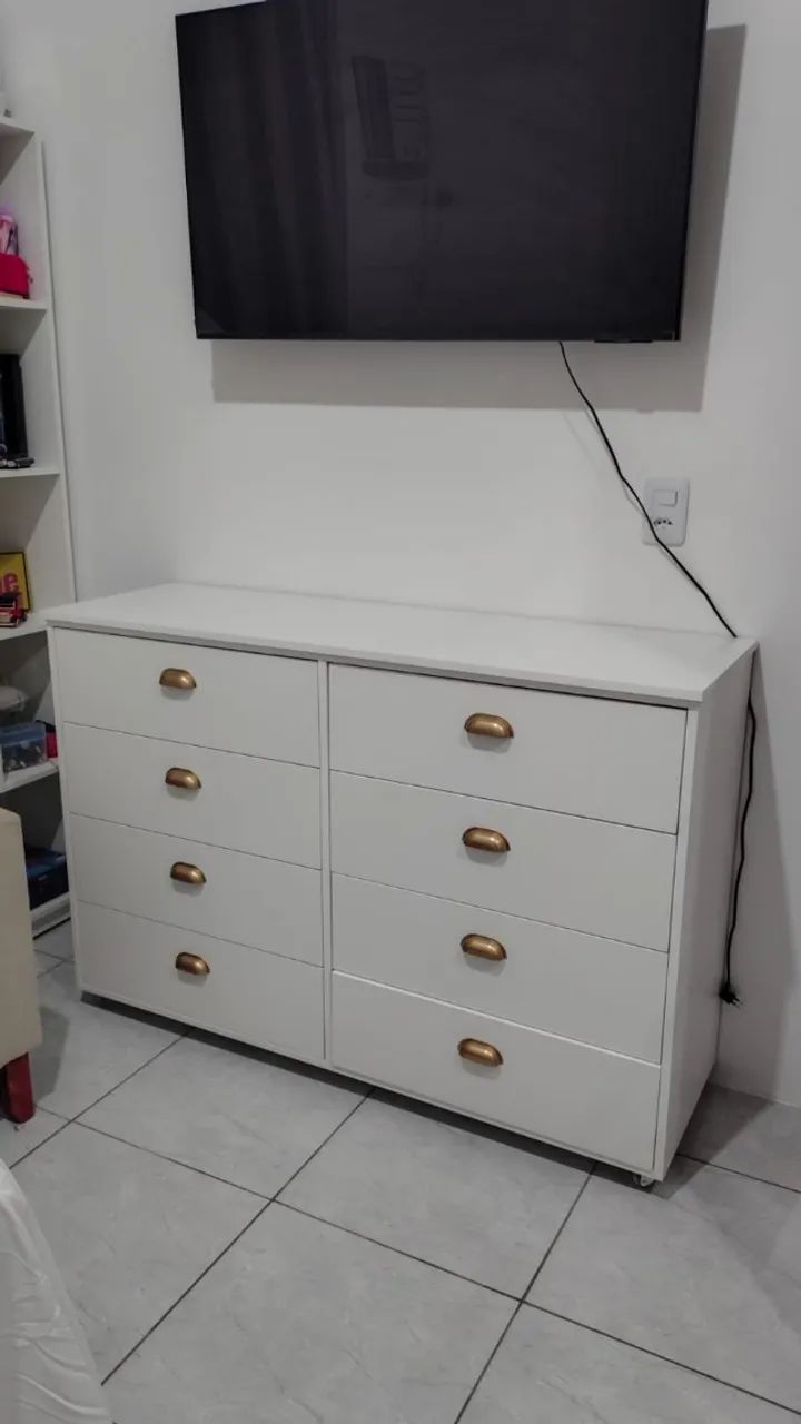 COMODA COM RODINHAS COM ENTREGA GRÁTIS PARA TODA MANAUS