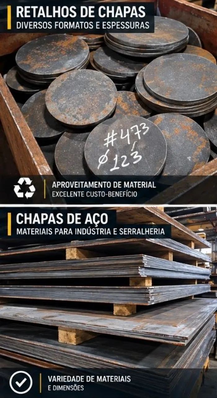 Chapas de aço  - Foto 3