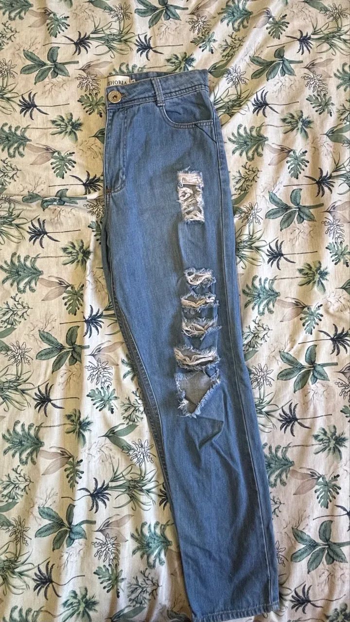 Calça jeans Authoria tam 40 100% algodão  - Foto 3