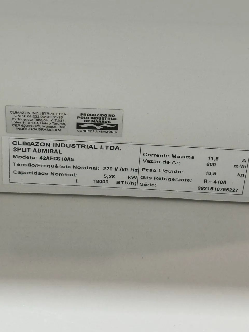 Ar condicionado 18.000 Btus - Foto 2