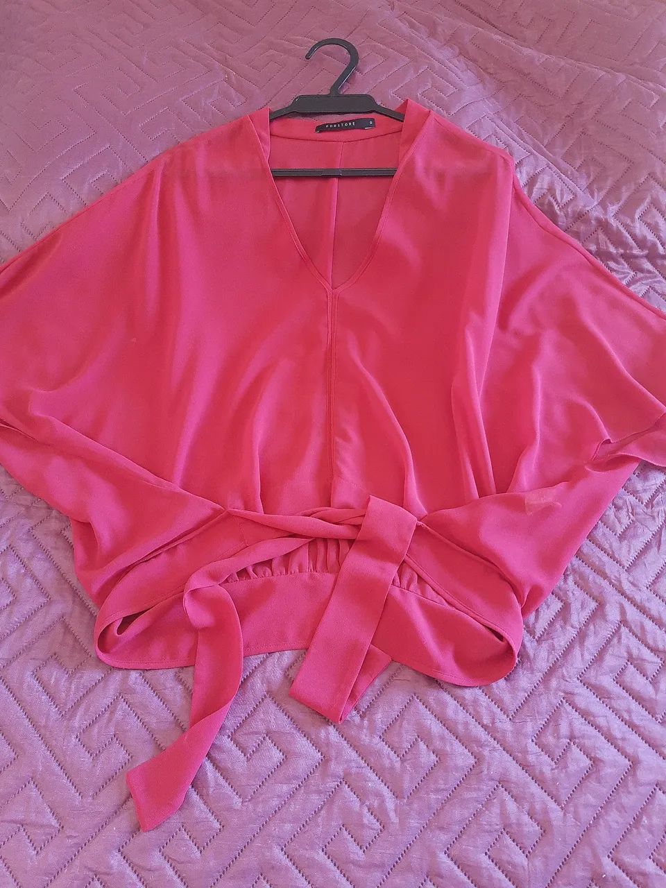 Blusa de seda